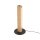 LED Tischleuchte Holz 41,5 cm 3000 K Schwarz Kiefer
