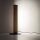 LED Tischleuchte Holz 41,5 cm 3000 K Schwarz Kiefer
