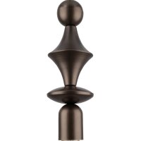 Dekorative Hängelampe Braun B:10 cm E27 Stahl Modern