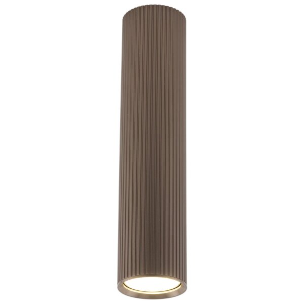 Aufbaustrahler Metall Braun GU10 B:5,5 cm Modern