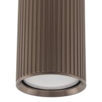 Aufbaustrahler Metall Braun GU10 B:5,5 cm Modern