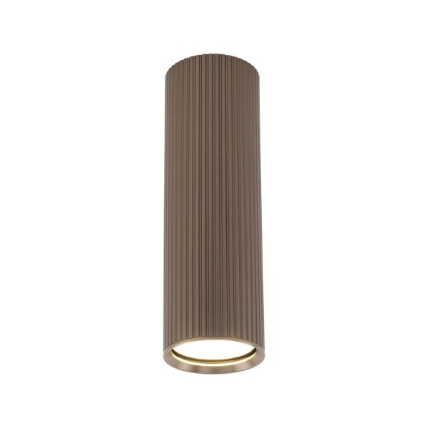Aufbaustrahler Braun Metall B:5,5 cm GU10 Zeitlos