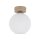 Deckenleuchte Glaskugel blendarm Beige L:15 cm E14