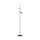 Stehlampe Schwarz 152 cm GU10 G9 Metall Glas flexibel