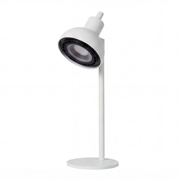 Schreibtischlampe Modern Weiß GU10 schwenkbar 46,7 cm