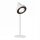 Schreibtischlampe Modern Weiß GU10 schwenkbar 46,7 cm