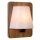 Wandlampe Holz Natur blendarm E14 25 cm Skandinavisch