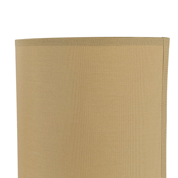 Wandleuchte Stoff Kaffeebraun E27 Up Down ALICE