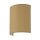 Wandleuchte Stoff Kaffeebraun E27 Up Down ALICE