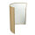 Wandleuchte Stoff Kaffeebraun E27 Up Down ALICE