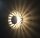 Plafonnier LED argent 1100lm rond 26cm FLARE