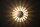 Plafonnier LED argent 1100lm rond 26cm FLARE