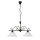 Lampe à 2 flammes suspendue DOROTHEA style campagnard