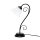 Lampe de table rustique noir albâtre H:43cm ATHEN