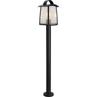 Lampe dextérieur noire Rustique 103,5cm IP44 E27...