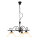 Lampe à suspendre rustique réglable noir DOROTHEA