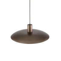 Pendelleuchte Braun Metall B:41 cm E27 skandinavisch