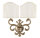 Applique E14 Giglio blanc