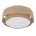 Deckenleuchte skandinavisch Natur 50 cm E27 Jute modern