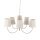 Leuchte Beige zeitlos B:85 cm Metall E27 Kronleuchter