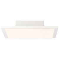 LED Deckenleuchte modern Kunststoff Weiß B:29,5 cm