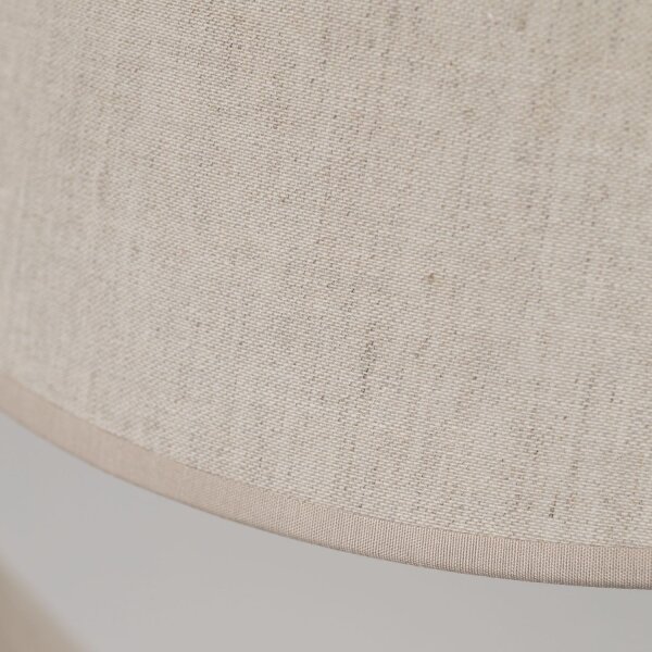 Pendelleuchte Beige B:47,5 cm Metall E27 3-flmg modern