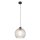 Pendelleuchte Transparent Glas B:25 cm E27 stilvoll