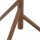 Stehleuchte Weiß stilvoll 150 cm Holz G9 Tripod Glas
