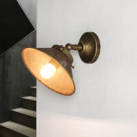 Applique en laiton bronze antique r&eacute;glable