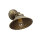 Applique en laiton bronze antique réglable