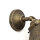 Applique en laiton bronze antique réglable