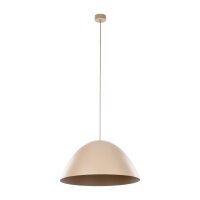Pendelleuchte zeitlos Metall Beige B:50 cm E27 Loft