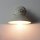 Applique murale Blanc Or Shabby Chic en laiton