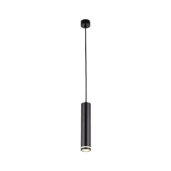 Pendelleuchte Schwarz schmal B:5,5 cm Metall GU10