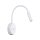 Wandleuchte Weiß G9 B:32 cm modern Stahl Schalter USB