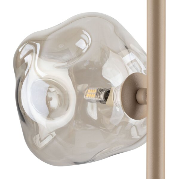 Stehleuchte modern Metall Beige 151 cm G9 3-flammig