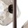 Pendelleuchte Glas Metall B:29 cm G9 in Cognac Braun