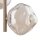 Pendelleuchte Glas Metall Cognac Beige G9 B:29 cm