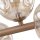 Pendelleuchte Beige Metall 65 cm G9 modern 5-flammig