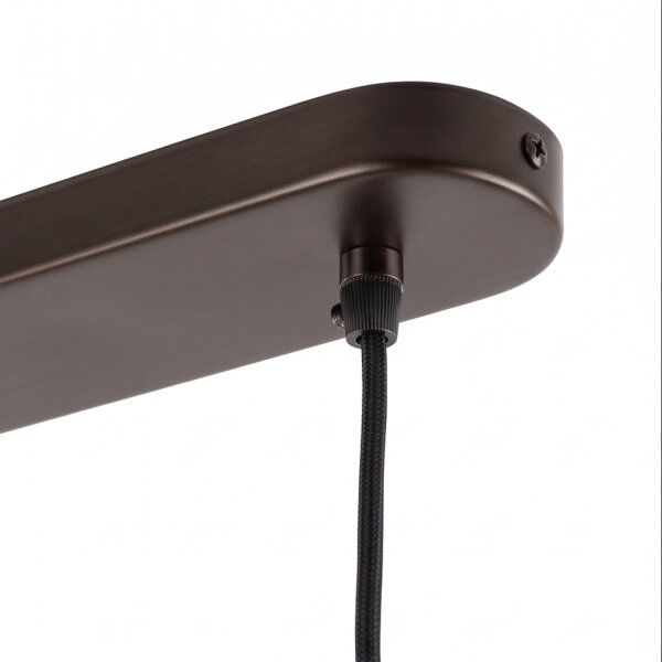 Pendelleuchte Metall modern 90 cm Braun G9 Elegant
