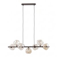 Pendelleuchte Metall modern 90 cm Braun G9 Elegant