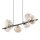 Pendelleuchte Metall modern 90 cm Braun G9 Elegant