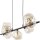 Pendelleuchte Metall modern 90 cm Braun G9 Elegant