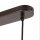 Pendelleuchte Metall modern 90 cm Braun G9 Elegant