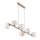 Pendelleuchte zeitlos Metall Beige 90 cm G9 7-flammig