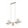 Pendelleuchte zeitlos Metall Beige 90 cm G9 7-flammig