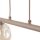 Pendelleuchte zeitlos Metall Beige 90 cm G9 7-flammig