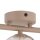 Deckenleuchte Metall zeitlos 50 cm Beige G9 Stilvoll