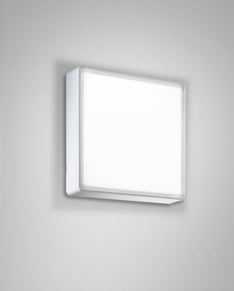 Deckenleuchte Weiß IP65 E27 B:24 cm blendarm dekorativ