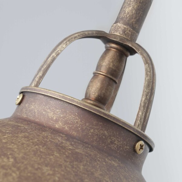 Applique murale dextérieur en laiton bronze antique